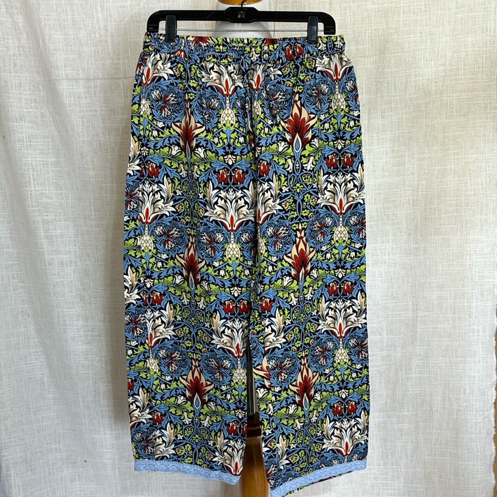 NWOT Signals catalog super-colorful rayon drawstring pants!